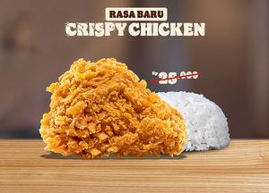 Blitz 1 Ayam Crispy + Nasi